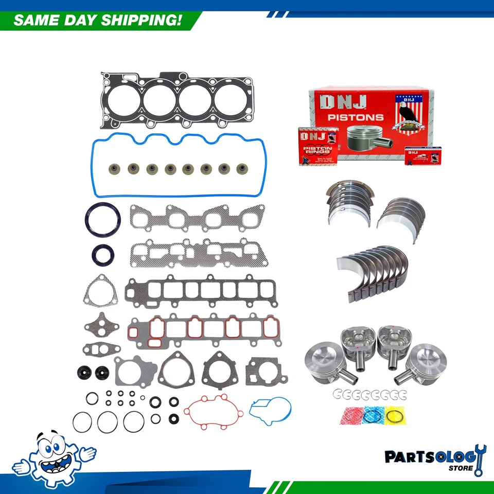 DNJ EK310 Engine Rebuild Kit For 91-98 Saturn 1.9L L4 SOHC 8v VIN 8 VIN 9 - Image 1 of 4