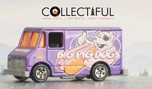 HOT WHEELS - 1986 - BIG PIG DOGS - DELIVERY VAN - *BEAUTY* DIECAST 🔥624 - Picture 1 of 6