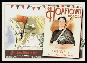 2011 Topps Allen & Ginter Travis Snider #HH100 CARD Blue Jays Hometown Heroes - Picture 1 of 2