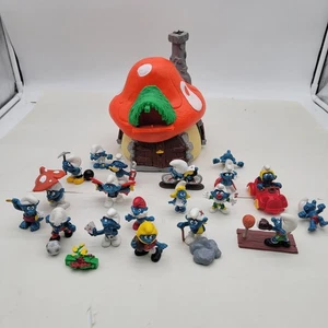 Schleich Peyo 1979 Casa Pitufo, Figuras Pitufo y Accesorios - Imagen 1 de 7