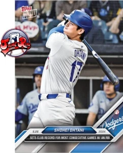 Shohei Ohtani 2024 MLB TOPPS NOW  351 Sets Club RBI Record - Picture 1 of 2