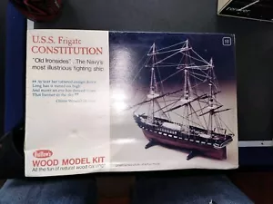 Gullows U.S.S. Frigate Constitution Wood Ship Model Kit 153 NEW 1/26" = 1'.0" - Picture 1 of 7
