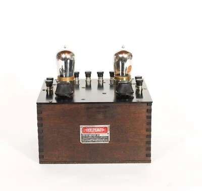 1922 Telmaco BA 两级放大器 带原装 变形金刚和良好BB尖管 — 第 1/4 张图片