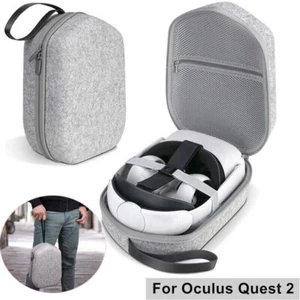 VR Headset Storage Bag Waterproof EVA for Oculus Quest 2 VR Travel Carrying Case - Picture 1 of 12