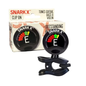 Snark SN-X Snark X Clip-On Chromatic Tuner, Tunes Guitar, Bass & Violin - Black - Picture 1 of 7