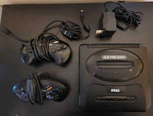 SEGA GENESIS Model 2 Console MK-1631 w/OEM 2 Controllers AC Tested Works! - Picture 1 of 11