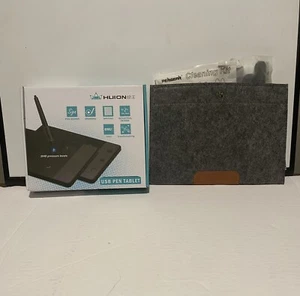 Huion H420 USB Grafik Zeichnen Tablet Board Kit mit Reinigungsset/Handschuh - Bild 1 von 6