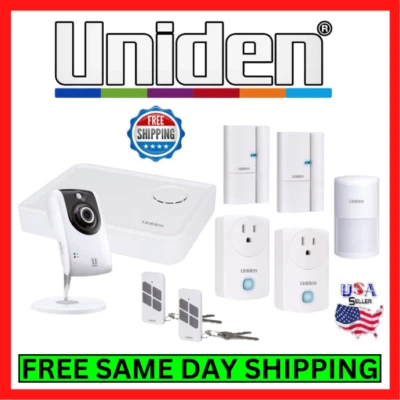 Uniden HC84 Video Surveillance Uniden Smart Home Security System Kit Indoor DIY - Image 1 of 4