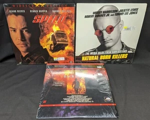 (LOT 3) Natural Born Killers, Speed & Backdraft (Laserdisc) Digital Laser Discs - Imagen 1 de 4