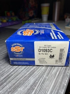 Juego de pastillas de freno de disco-SST traseras federadas D1093C SST de Wagner - Imagen 1 de 2