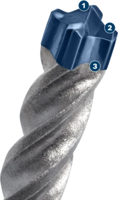 Bosch SDS-plus 7x Bohrer von 3,5mm bis 30mm - Bild 1 von 3