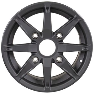 Polaris 1523150-744 Matte Flash Black Cast Rim 15x7 55ET RZR Sport General 1000 - Picture 1 of 2