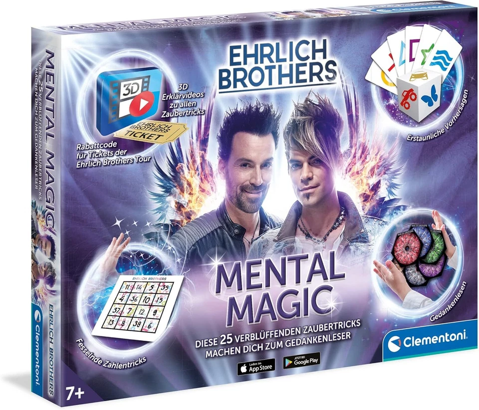 Clementoni ehrlich Brothers Mental-magie (63121924)