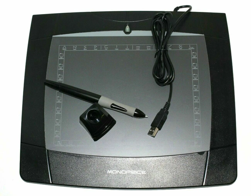 Monoprice  8X6 Inches Graphic Drawing Tablet w/ Stylus Pen - Image 1 of 1