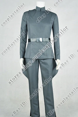 Star Wars Imperial Stormtrooper Officer Admiral Cosplay Costume Gray Version Fit - Photo 1/4