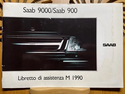 libretto uso e manutenzione SAAB 9000/900 - M 1990 - 1989 - Originale  - Immagine 1 di 4