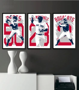 BOSTON RED SOX art print/poster FAN PACK #1 3 PRINTS! 2018 WORLD SERIES - Picture 1 of 5