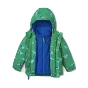 Cat & Jack 3-In-1 Printed Jacket - Dinosaur - Size 18 Months New with Tags 0234 - Picture 1 of 7