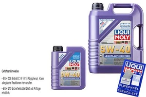 Liqui Moly Motoröl 5W40 Leichtlauf High Tech 6L für BMW LL-01 VW 502 00/505 00 - Bild 1 von 6