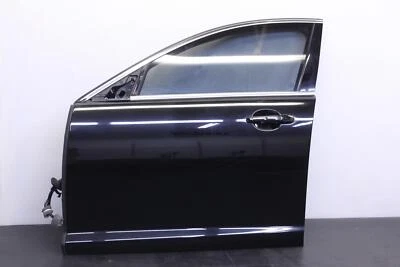 JAGUAR XFR 09 10 11 12 13 14 15 CONJUNTO DE PORTA ESQUERDA DRIVER DIANTEIRO PELE PRETA FABRICANTE DE EQUIPAMENTO ORIGINAL IQ - Imagem 1 de 4