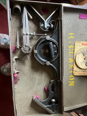 LS Starrett & Co Combination Square 12" In Original Box -incomplete - Image 1 of 3