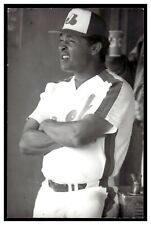 Leonel Carrion (1987) Montreal Expos Vintage Baseball Postcard Rd8