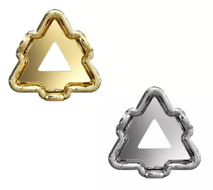 Ajustes de piedras de lujo Superior PRIMERO se adapta a cristales 4722 triángulo 6 mm - Imagen 1 de 4