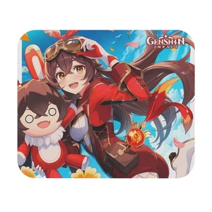 Alfombrilla de ratón Genshin Impact ámbar - Alfombrilla de juego de anime para computadora portátil o de escritorio PC - Imagen 1 de 4