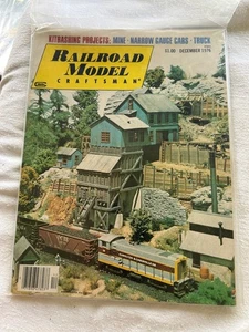 Railroad Model Craftsman Magazine December 1976 Kitbashing Projects $1.00 - Picture 1 of 2