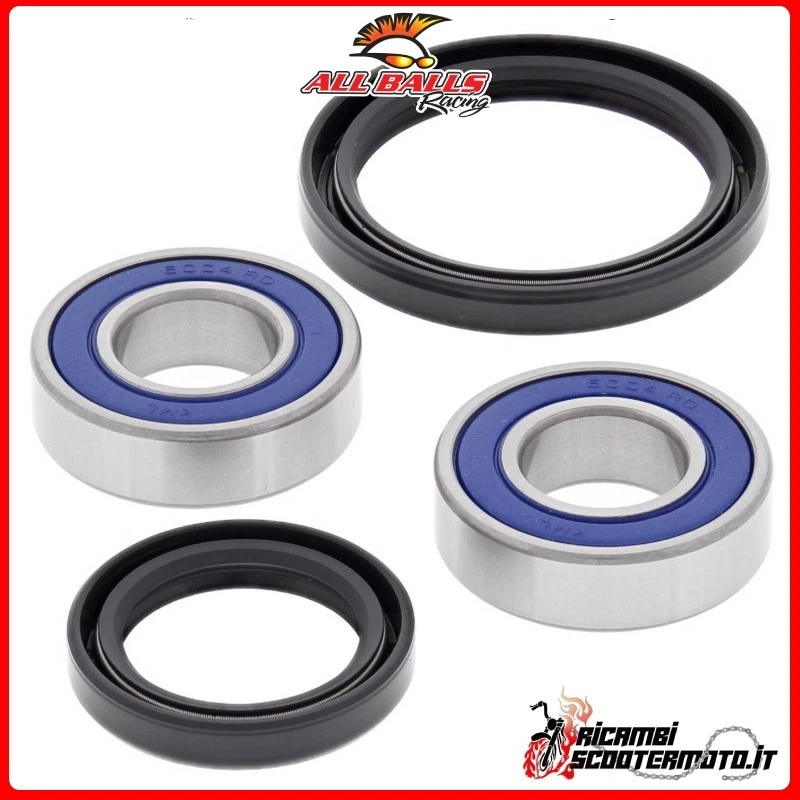 JUEGO DE COJINETES DE RUEDA DELANTERA All Balls Triumph Daytona 955i 2003 25-1590#12 Foto 1 de 1