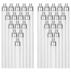 40 Pack Superior F21T5/841 21-Watt T5 Linear Fluor Lamp Mini Bi Pin Base 4100K - Picture 1 of 2