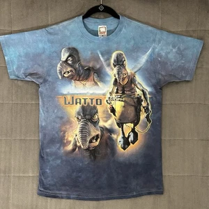 Vintage Star Wars Watto Herren Hemd Gr. M Tie Dye Phantom Menace Episode 1 1999 - Bild 1 von 9