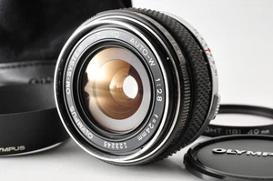 Near MINT Olympus OM System H.Zuiko 24mm F2.8 MF Wide Angle Lens Hood Case JAPAN - Picture 1 of 12