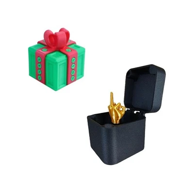 The Prank Box, Hilaranteus Screw Challenge con sorpresa de dedo medio, mordaza perfecta Foto 1 de 4