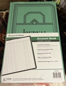 Boorum Record Account Book 66-500-J Sealed NEU - Bild 1 von 6