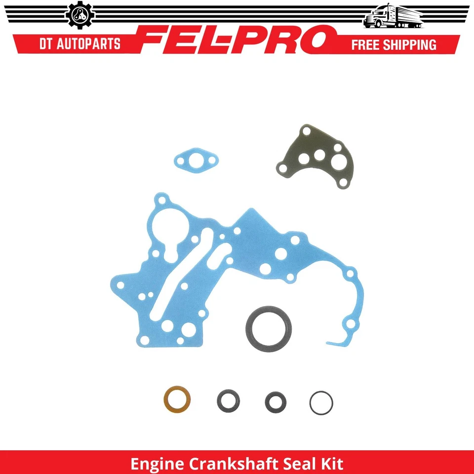 Kit de sellado de cigüeñal delantero Fel-Pro para motor Eagle 2000 GTX 1991-1992 2,0 L L L4 Foto 1 de 1