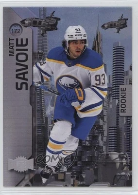 2023-24 Skybox Metal Universe Rookies Spectrum FX Matthew Savoie Matt Rookie RC - Image 1 of 2