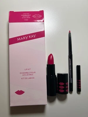 New! Mary Kay Lip Kit 2-Piece Set Shade Pink/Rose Lipstick & Lip Liner #172052 - Image 1 of 2