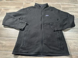 Patagonia Better Suéter Pullover Para Hombres XL Negro 1/4 Cremallera Polar Chaqueta Exterior - Imagen 1 de 9