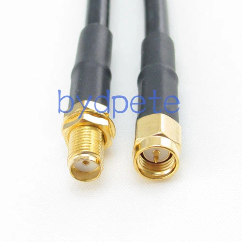8inch RG58 SMA male plug to SMA female jack RF Pigtail Jumper Cable 20cm - Image 1 of 1
