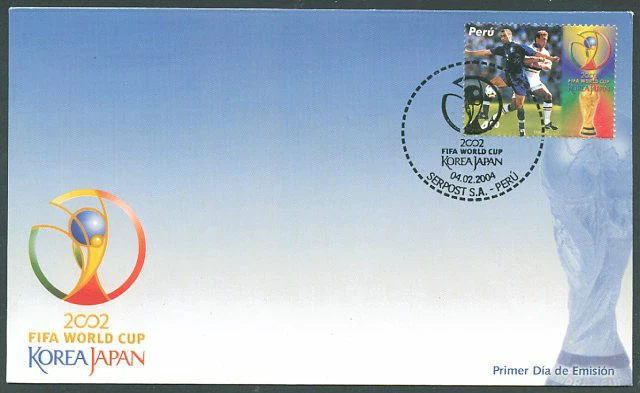 PERU SOCCER W CUP 2004 Mi # 1897 FDC 2004 VF - Image 1 of 1