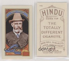 2014 Panini Golden Age Mini Hindu Brown Back Harry Wright #4 HOF
