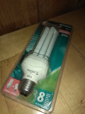 Sylvania 23W/120 E27 Fast Start T23B Economy 827 84899 - Image 1 of 3