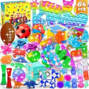 84Pcs Party Favors for Kids,Fidget Toys Pack,Bulk Kids Party... - Bild 1 von 2