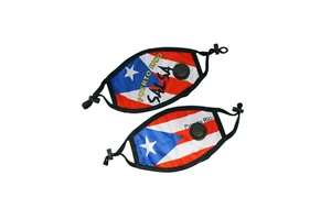 Puerto Rico Face Mask with Pocket / Puerto RicoFlag / Puerto Rico Face Mask Flag - Picture 1 of 5