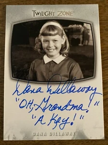 2020 Twilight Zone Archives Dana Dillaway Autograph Inscription AI-14 Var F - Picture 1 of 3
