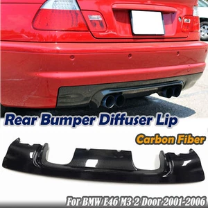 Kit de cubierta divisoria difusor de parachoques trasero CSL convertible para BMW 2001-2006 E46 M3 - Imagen 1 de 9