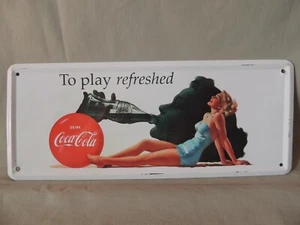 Coca- cola and coke brand metal signs - Picture 1 of 9