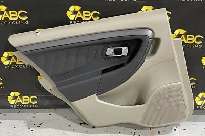 2010-2012 Ford Taurus Rear Door Trim Panel Left LH Driver's Rear OEM - Изображение 1 из 4