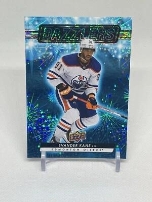 2023-24 UD Series 1 Hockey Blue Dazzlers DZ-15 Evander Kane - Image 1 of 2